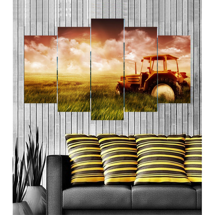 Wall Frames 5 Pieces Set Canvas - Digitally Printed Wall Canvas post-23