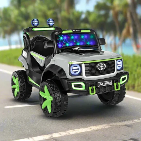 Kids Electric Toyota Ride on Jeep With Light And Sound