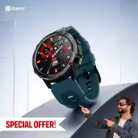 Dany Smartwatch Thunder TFT Display | Smart Watch For Android and iOS Phones | Bluetooth Calling SmartWatch | Heart Rate & Sleep Monitoring IP67 Waterproof | Health Fitness Tracker Watch for Men & Women Smart Notification smartwatches