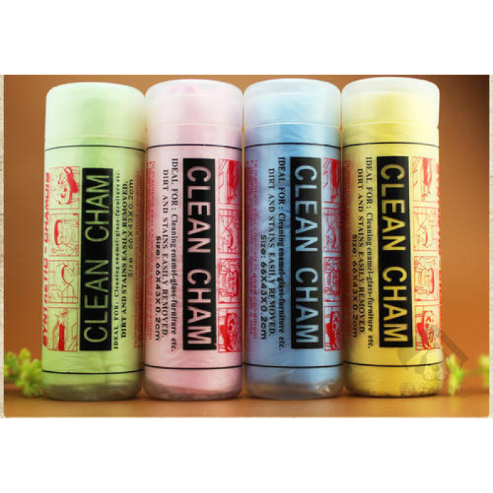 Clean Cham Synthetic Chamios Magic Cleaning Towel for Kitchen and Car