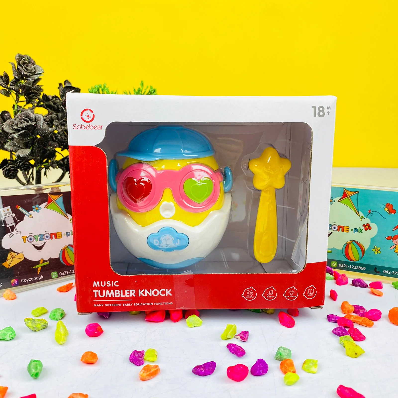 Music Tumbler Knock Toy