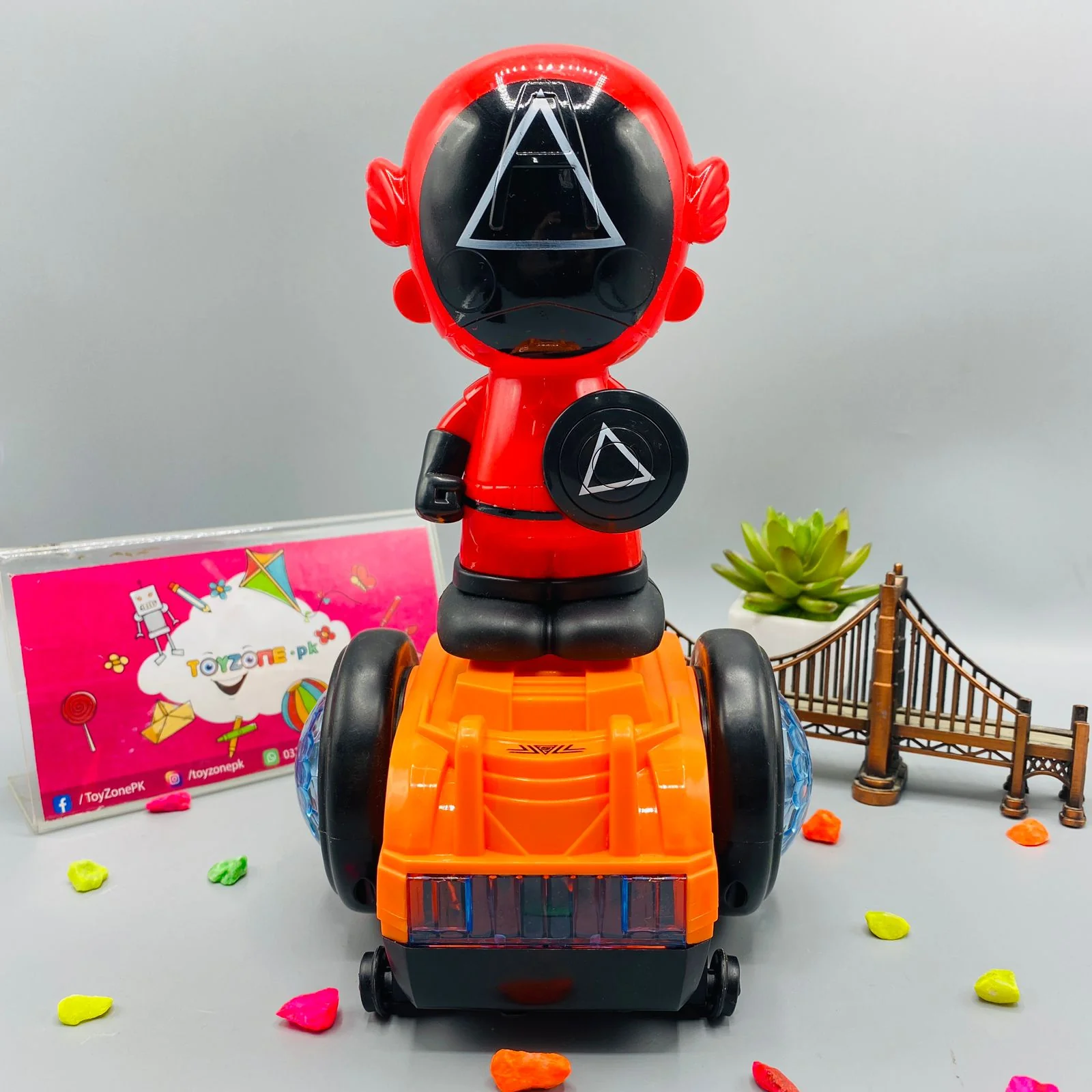 Squid Game 3D Light Balance Car
