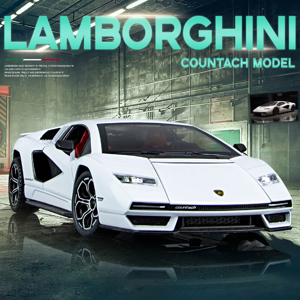 Diecast 1:24 Lamborghini Countach Car