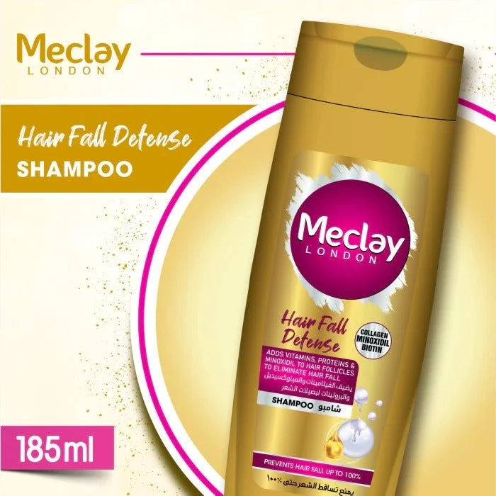 Meclay London Hair Fall Defense Shampoo 185 ml