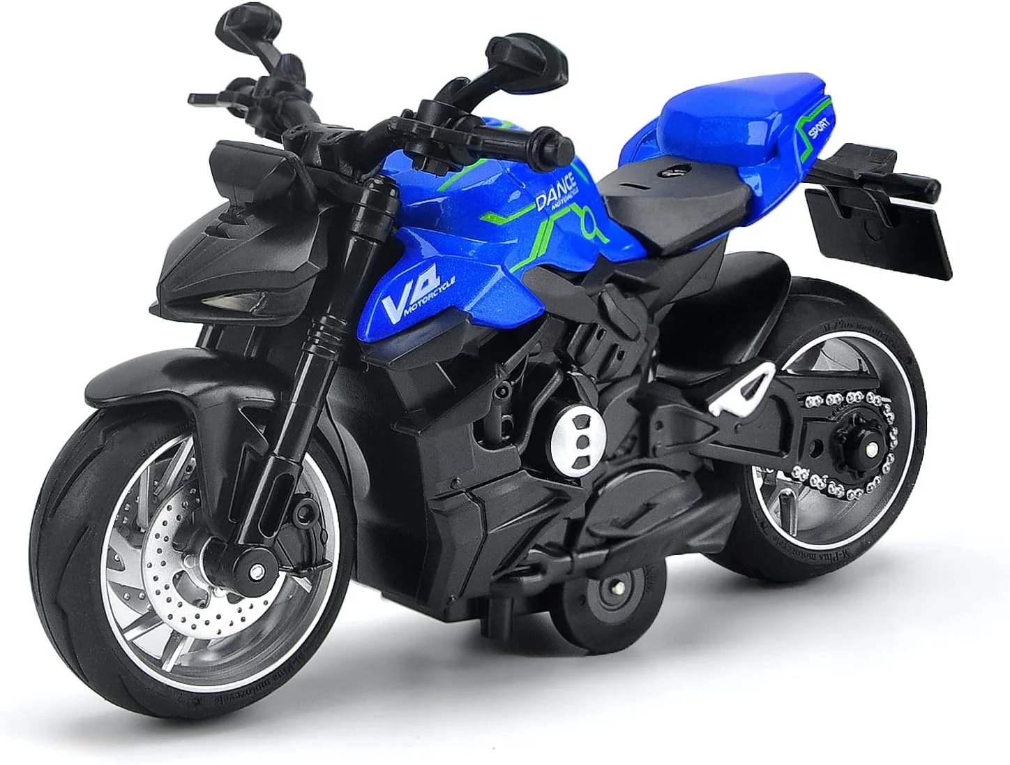 1:8 Scale Motorcycle with Light and Sound