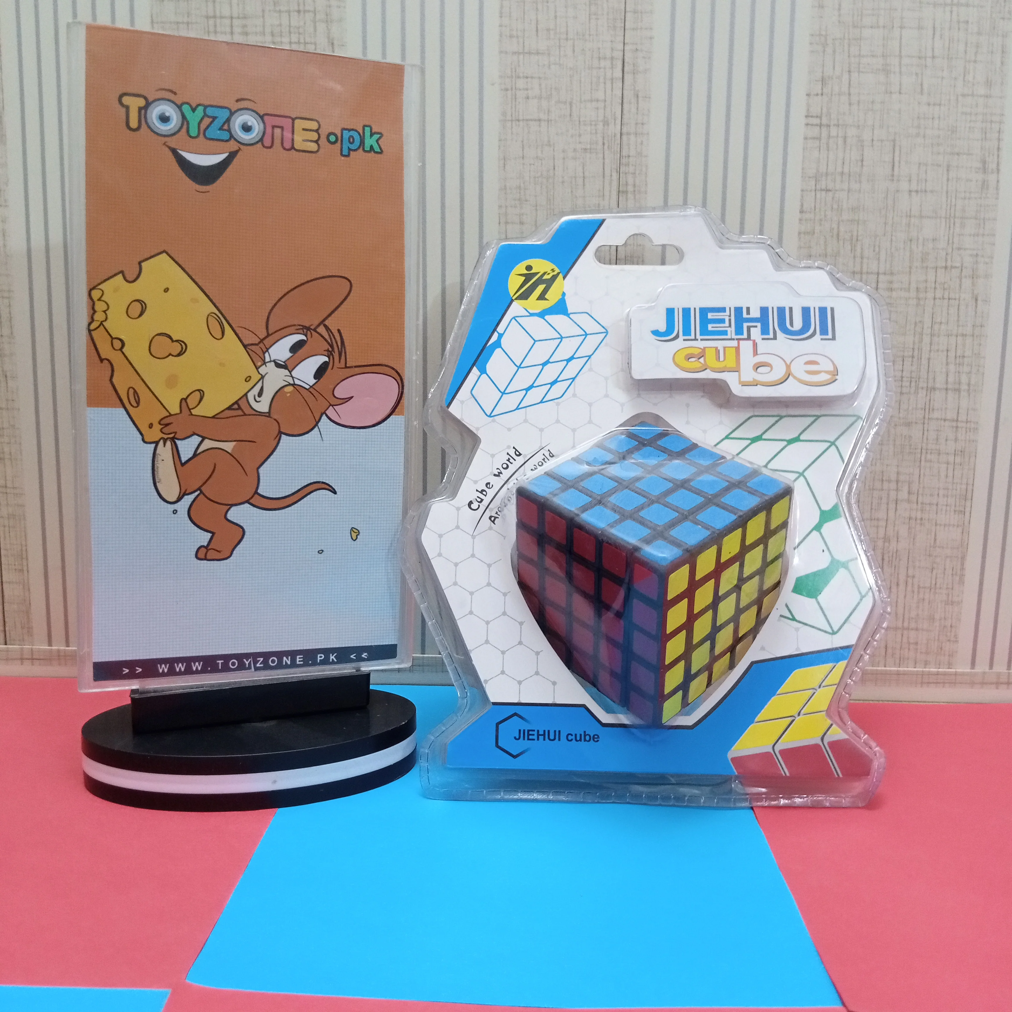 Magic Puzzle Cube Black Twist 5 Layers Metro Toy