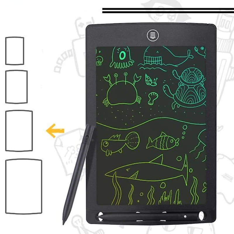 10" Inch Lcd Electronic Drawing Tablet Colorful