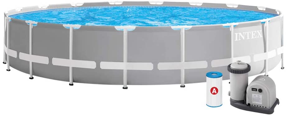 Intex Prism Frame Pool With Water Filter Pump