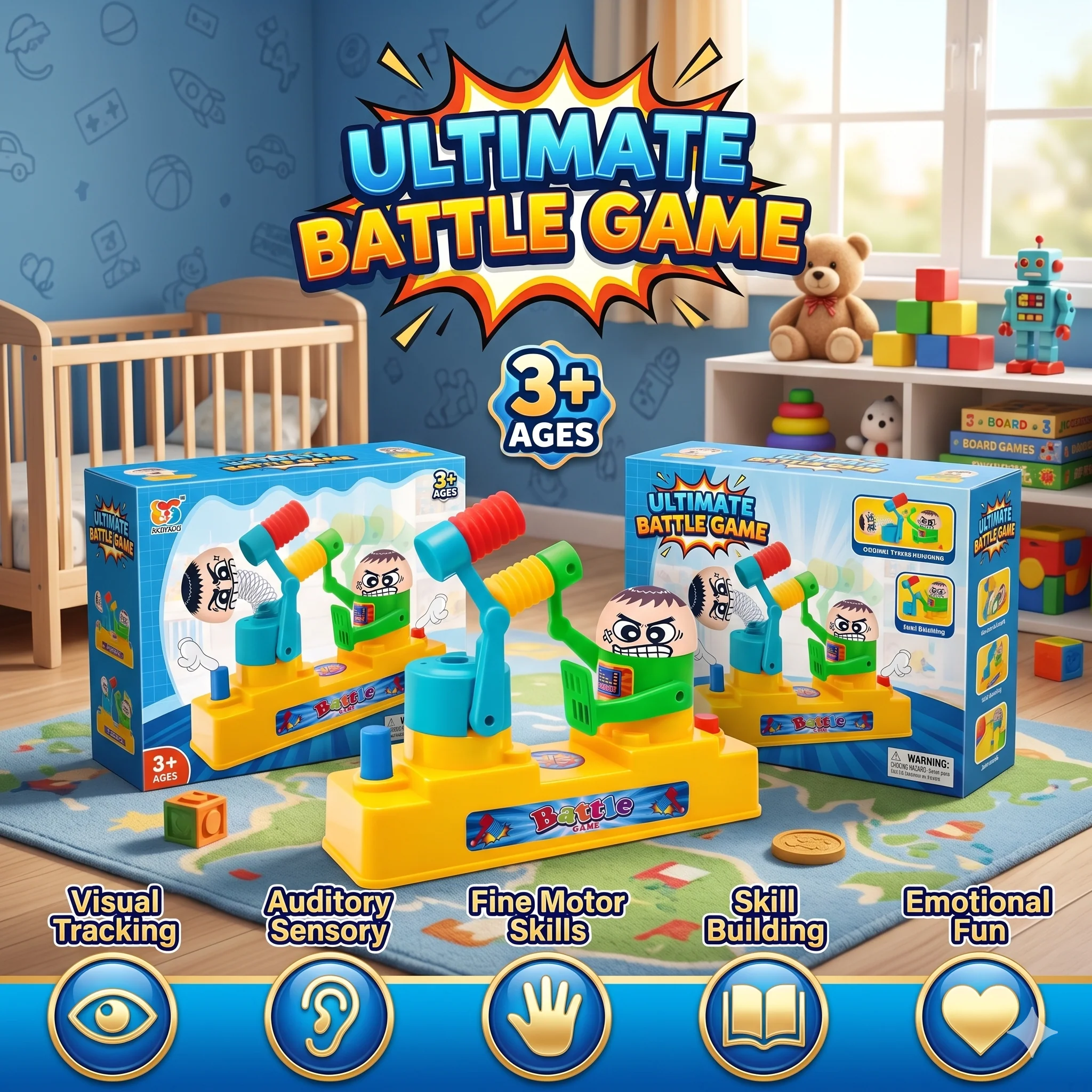 1 VS 1 Battle Fighting Boxing Game