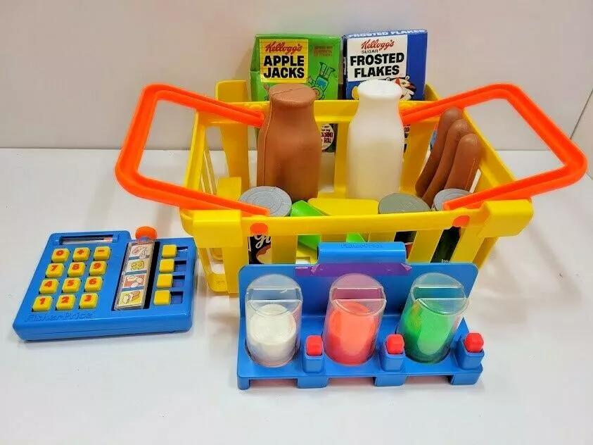 Supermarket Cart kitchen Trolley Set