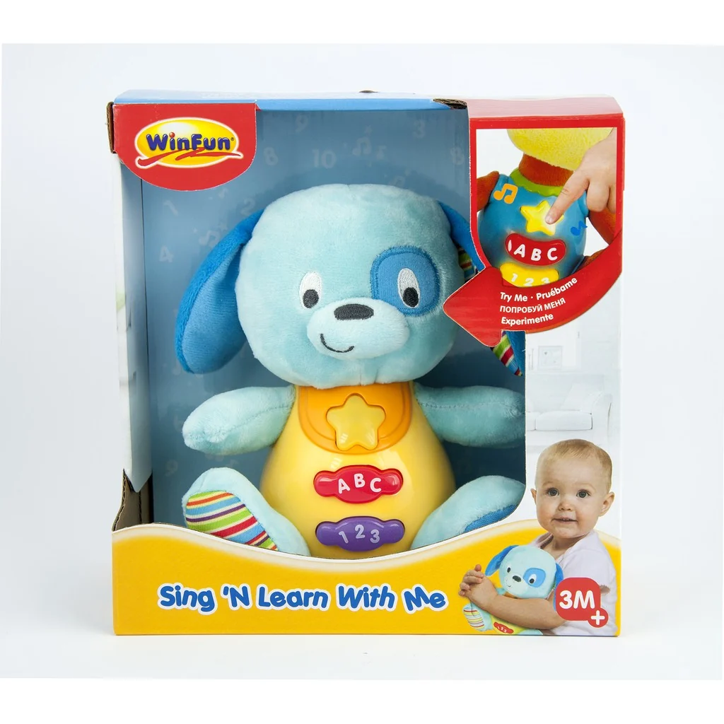 Winfun Blueberry Pup Sing N Learn With Me
