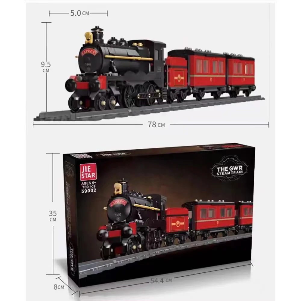 The GWR Steam Train Model Building Block Set