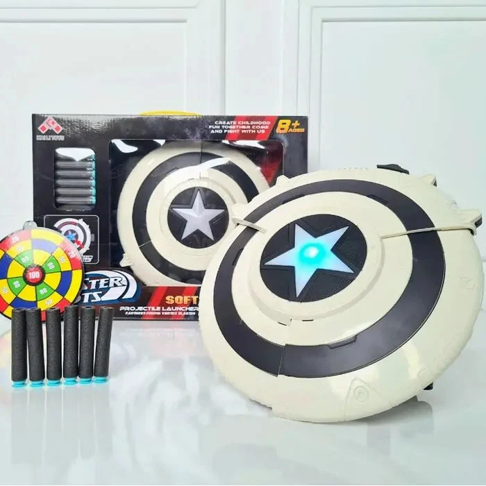 Avenger End Game Soft Bullet Captain America Shield And Thor Hammer