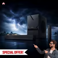 Audionic Elite 1000 Soundbar With Woofer Sound Bar For LED Soundbars for TV | Sound Bar DOLBY Loudspeaker | 3D Surround Sound | 2 1 Channel Speaker | Audio Soundbar Speaker | Soundbase Speakers | Best Home theater & Sound bar of Pakistan