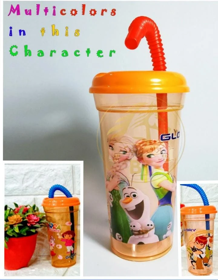 Glory Multicolor Glass with Straw