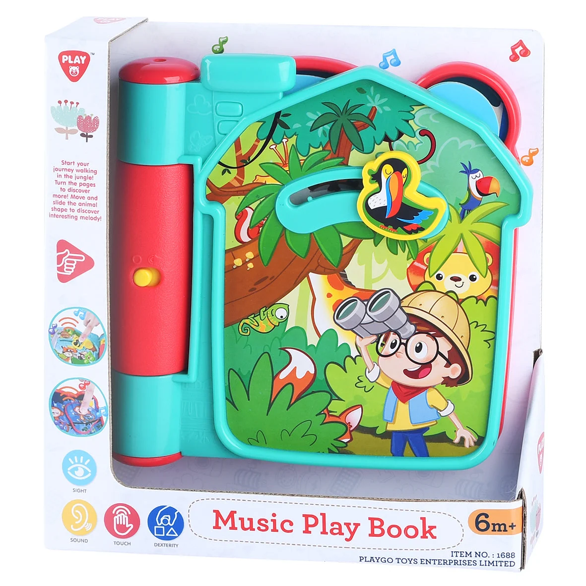 PlayGo Music Play Book Toy for Kids