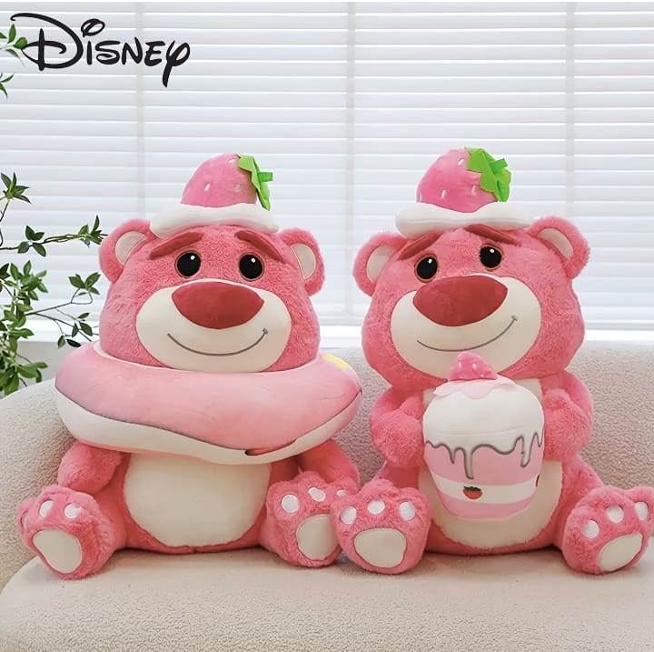 1 pcs Adorably Strawberry Teddy Bear Stuff Toy (25CM)
