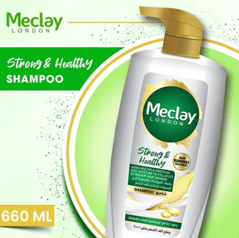 Meclay London Strong And Healthy Shampoo 660ml