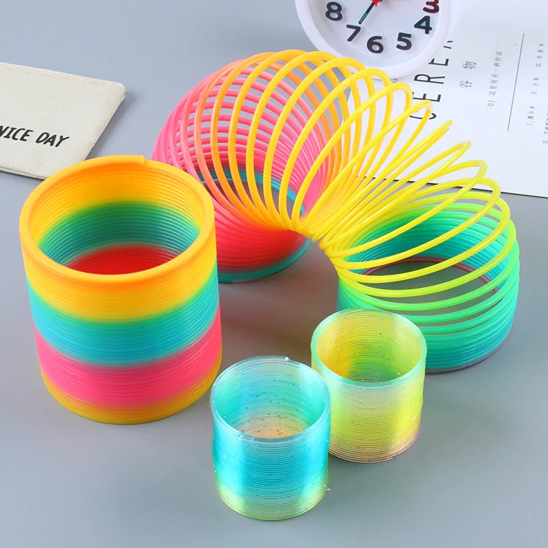 Magic Slinky - Plastic Rainbow Springs