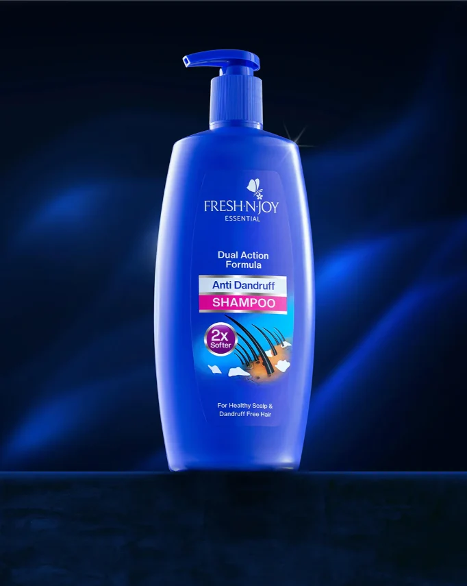 FRESH N JOY  - ANTI DANDRUFF DUALSHAMPOO  - 700ML