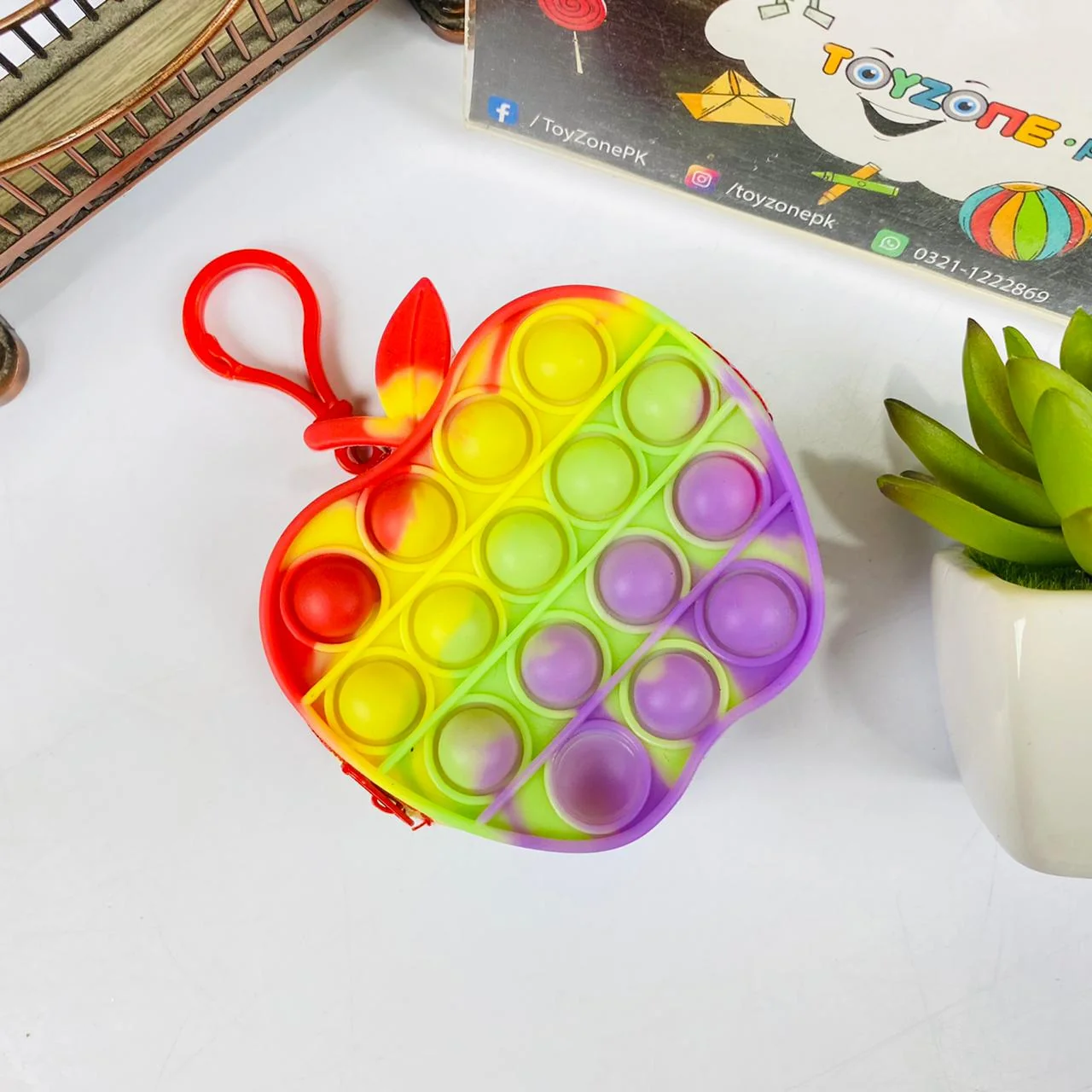Push Pop It - Apple Pouch