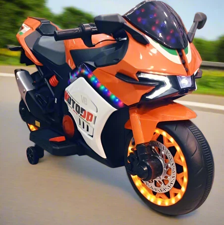 Electric Ride on Heavy Bike With Light And Sound