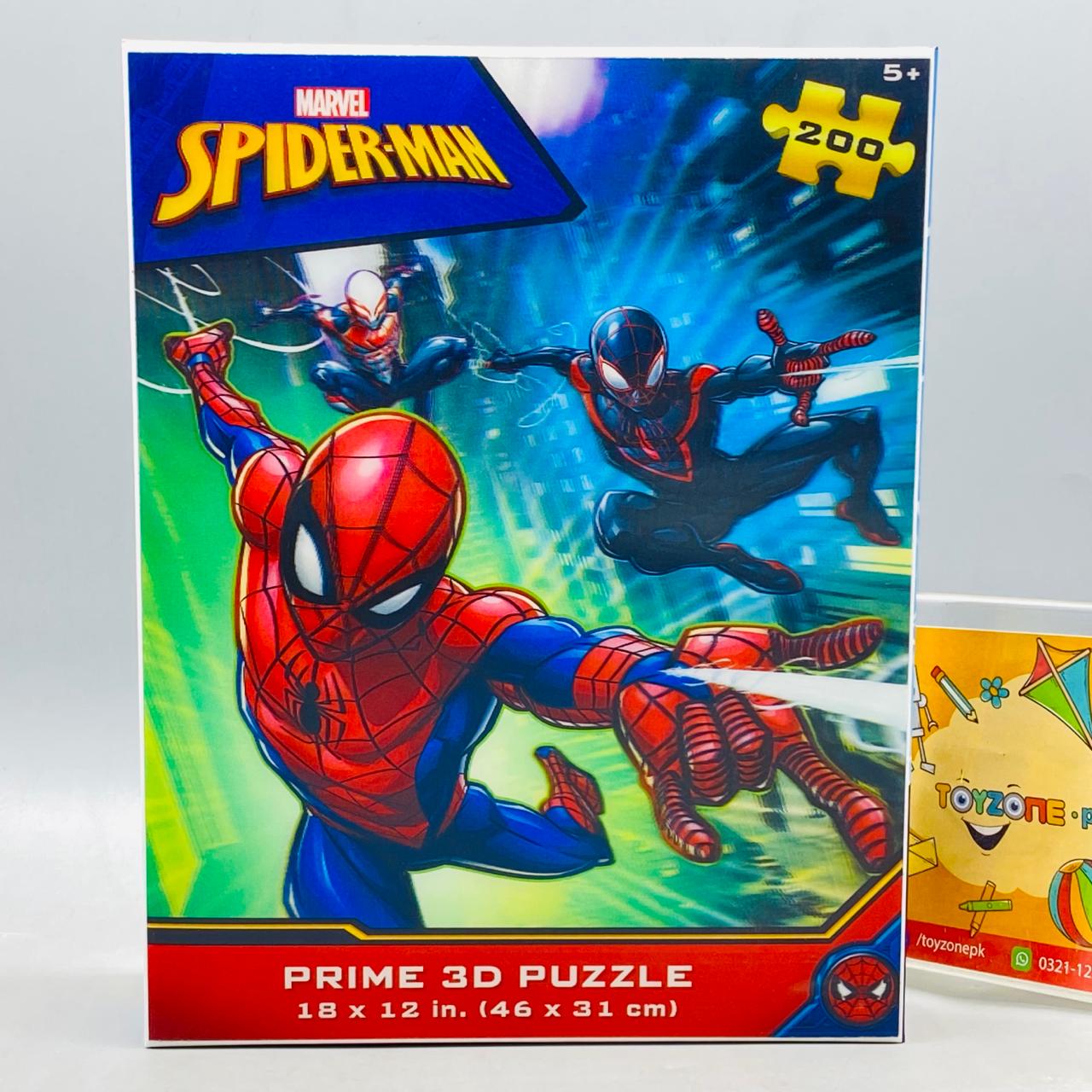Spiderman Prime 3D Puzzle Game