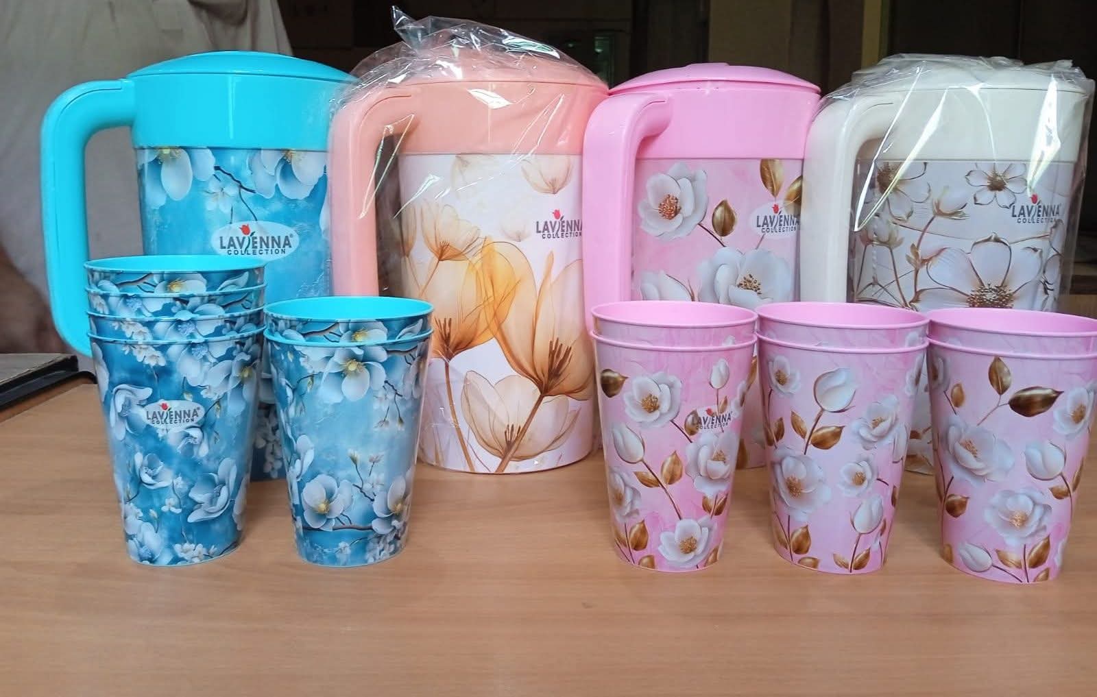 Lavienna Water Jug with 6glass