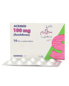 Acemed 100mg Tablets (10s)