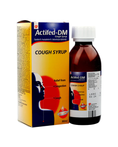 Actifed Dm Cough 90ml Syrup