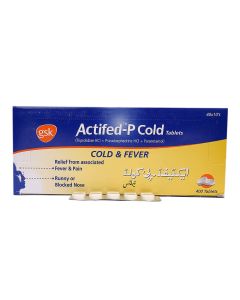 Actifed P Cold Tablets (10s)