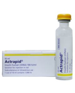 Actrapid Hm 100Iu/Ml 10ml Injection