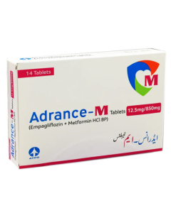 Adrance M 12.5mg/850mg Tablets (14s)
