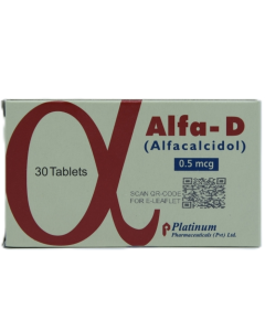 Alfa D 0.5mcg Tablets (30s)
