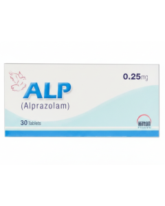 Alprazolam 0.25mg Tablets (10s)