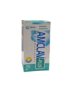 Amclav Plus 457mg/4ml Suspension 70ml