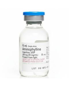 Aminophylline 25mg/ml 10ml Injection