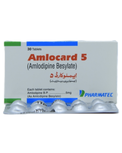Amlocard 5mg Tablets (30s)
