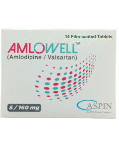 Amlowell 5mg Tablets (14s)