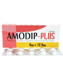 Amodip Plus 5mg/12.5mg Tablets (20s)