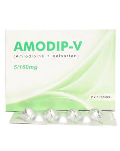 Amodip V 5mg/160mg Tablets (14s)