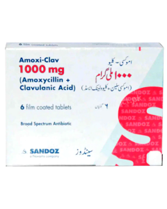 Amoxi Clav 1000mg Tablets (6s)