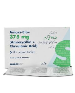 Amoxi Clav 375mg Tablets (6s)