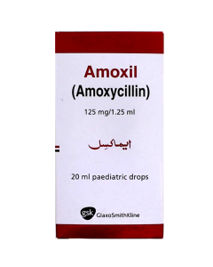 Amoxil 125mg/1.5ml Drops 20ml