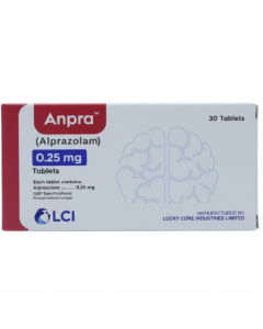 Anpra 0.25mg Tablets (10s)