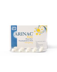 Arinac Forte 400mg/60mg Tablets (10s)