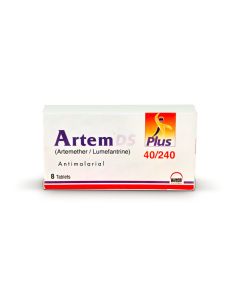 Artem DS 40mg/240mg Tablets (8s)