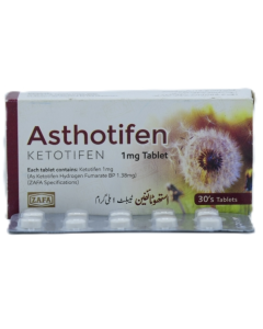 Asthotifen 1mg Tablets (30s)