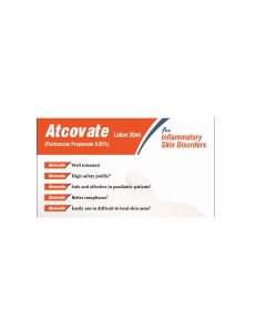 Atcovate 0.05% 20ml Lotion