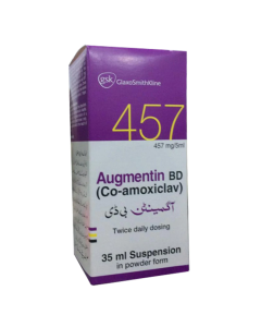 Augmentin Bd 457mg/5ml Suspension 35ml